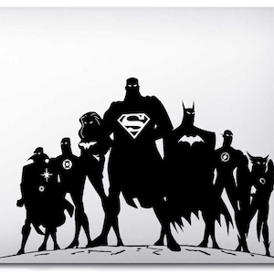 Stickers Heroes stickers for MacBook Pro and Air