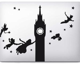 Stickers for Big Ben Cartoon MacBook Pro Air - Made in FRANCE - Same day shipping - iSticker