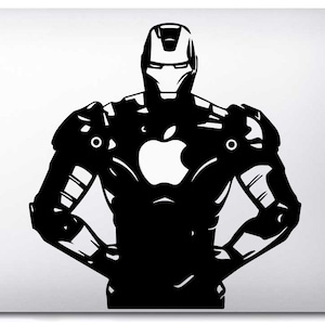 MacBook Stickers - Super Hero Iron 2 Sticker for MacBook