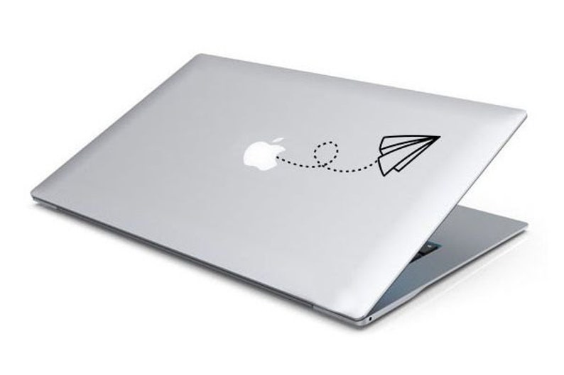 Origami plane to MacBook stickers image 2