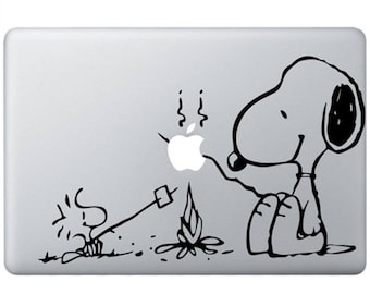 BBQ Fire Cartoon by i-Sticker: MacBook Pro Air sticker decals for Mac Apple laptop decoration