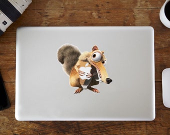 Stickers écureuil pour MacBook Pro & Air - Fabriqué en France
