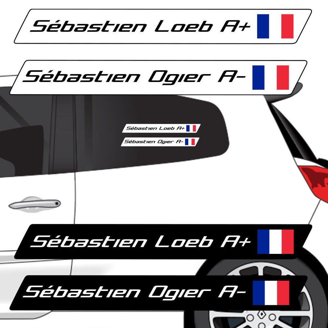 X4 Rally Targhetta Nome Cognome Finestrino Adesivi Decal - Foto 5