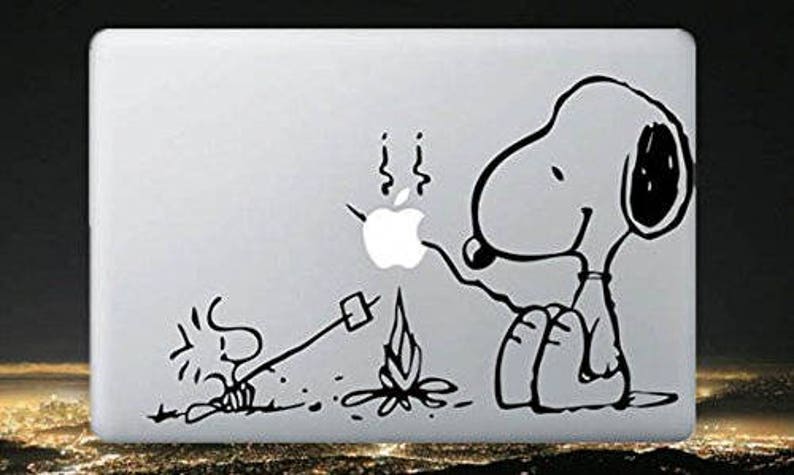 BBQ Fire Cartoon von i-Sticker: Aufkleber MacBook Pro Air Laptop Mac Apple Dekoration Bild 2