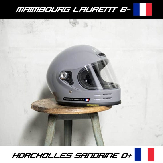 2x Stickers découpés prénom personnalisé pour vélo de route ou vtt