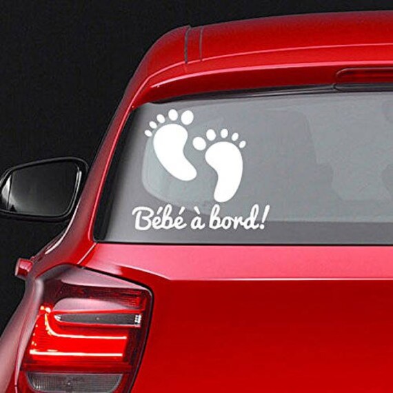 Autocollant Bebe A Bord Pieds Pour Coller Sur Voiture Vitre Ou Etsy Autocollant Bebe A Bord Pieds Pour Coller Sur Voiture Vitre Ou Etsy