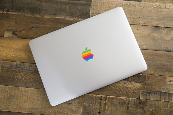 Sticker Apple Old School pour MacBook