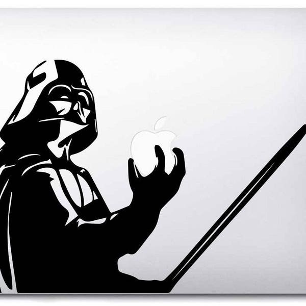 Dark Knight Saber by i-Sticker: Stickers MacBook Pro Air laptop decoration Mac Apple