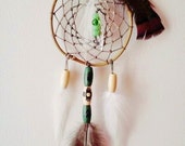 Traditional Dream Catcher "Nature Song" Native American Style American Indian Earth Forest Natural Neutral Gift for Him or Her