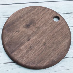 Walnut Cutting Board, Serving Tray, Cheese Board Artisan Line: Picasso image 2