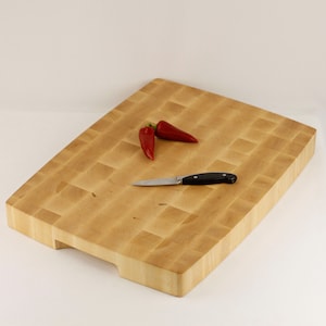 Maple Cutting Board, End Grain Wood Cutting Board, Butcher Block, Chopping Block.  Rectangular 15x20x2 Inches