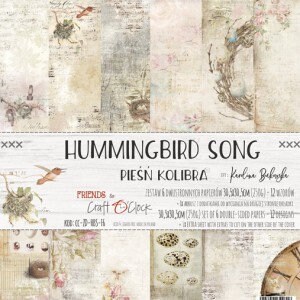Download Craft O Clock Paper Hummingbird Song Paper Collection Etsy