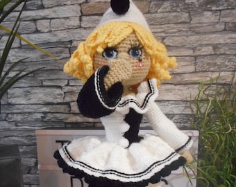 Colombine by Tweety Dolls tutorial in French to make the doll