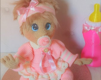 Andréa tutoriel en français pour la réalisation de la poupée au crochet par Tweety Dolls