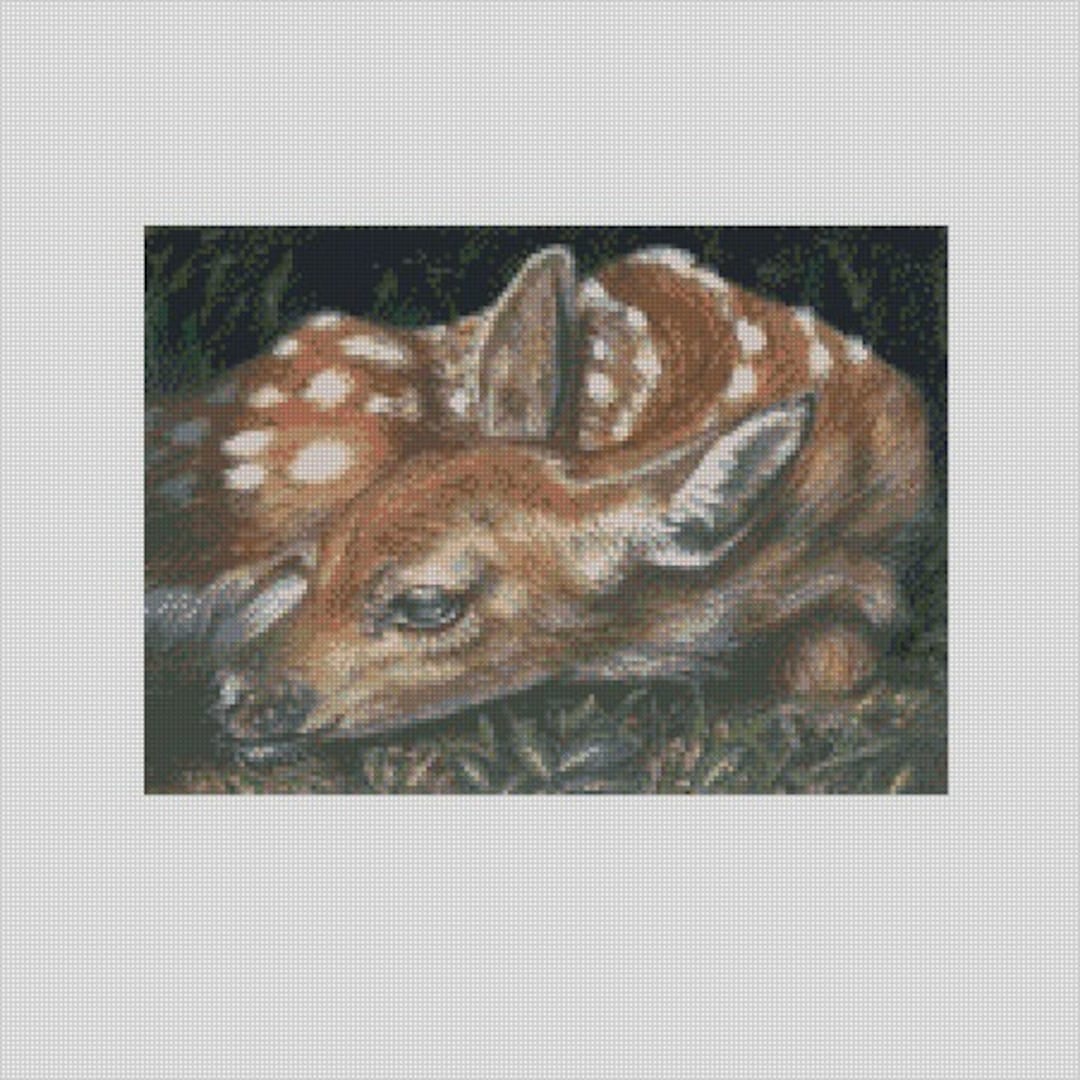 Deer Cross Stitch Chart Instant Download PDF Pattern Keeper Compatible ...