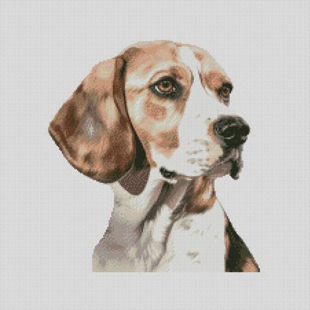 Beagle Dog 1 Cross Stitch Chart Instant Download PDF Pattern Keeper ...