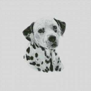 Dalmatian Dog Cross Stitch Chart Instant Download PDF Pattern Keeper Compatible