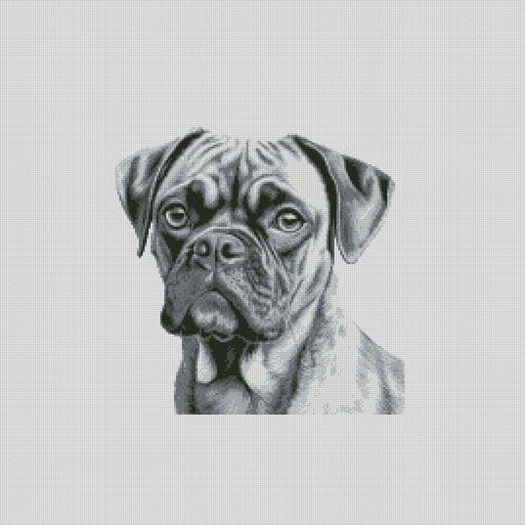 Puggle Dog 1 Cross Stitch Chart Instant Download PDF Pattern Keeper ...