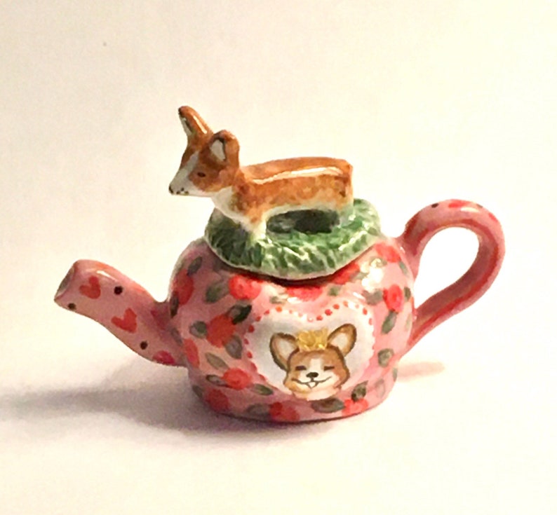 Commemorative Miniature Teapots made to Order Etsy UK