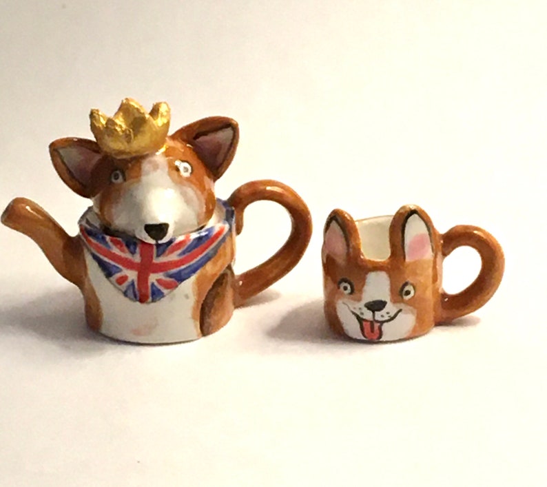 Commemorative Miniature Teapots made to Order Etsy UK