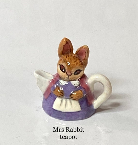 ピーターラビット＆ファミリー ティーセット（1/12スケール） - Etsy 日本