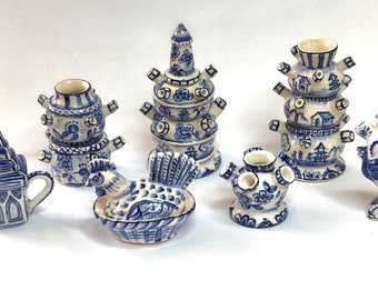 Blue & White Miniatures