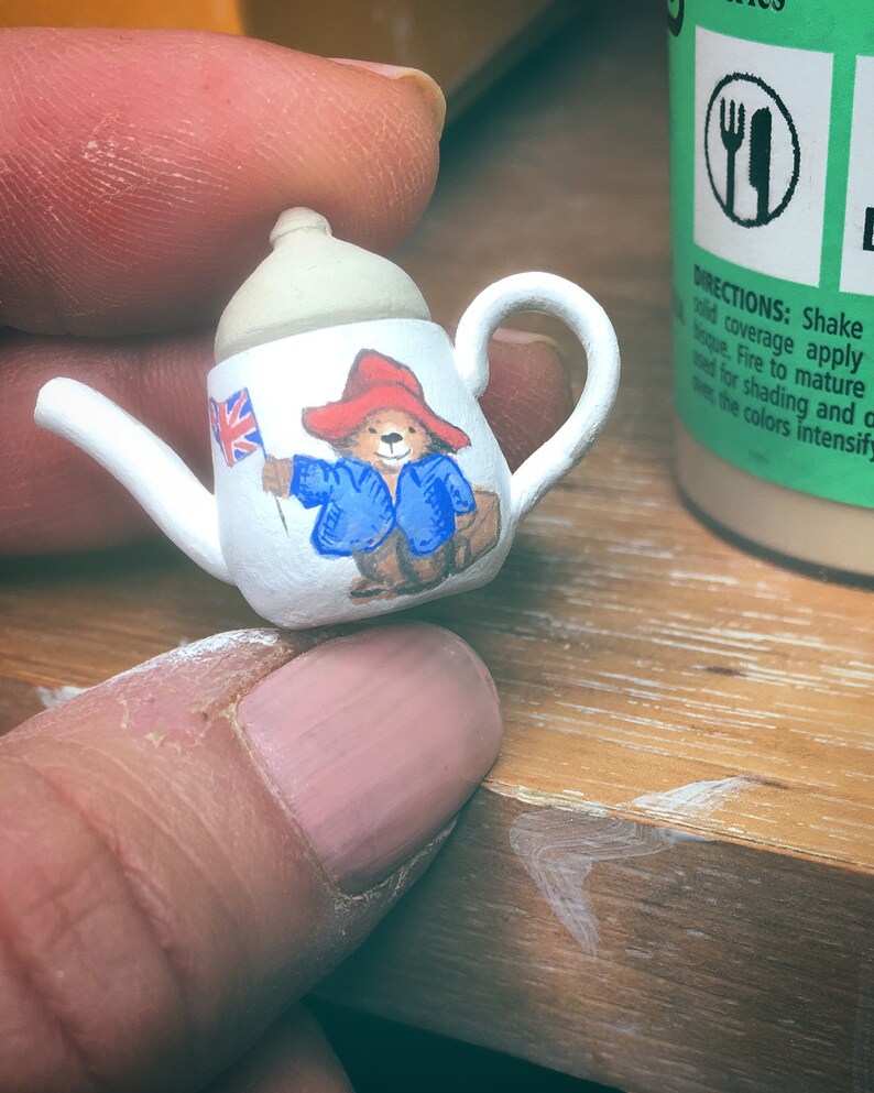 Commemorative Miniature Teapots made to Order Etsy UK