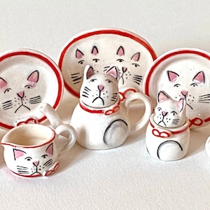 Grumpycat Teaset (1/12th Scale)