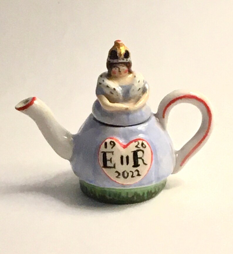 Commemorative Miniature Teapots made to Order Etsy UK