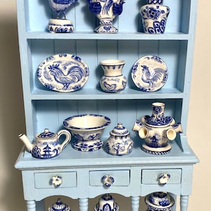 Blue & White Miniatures