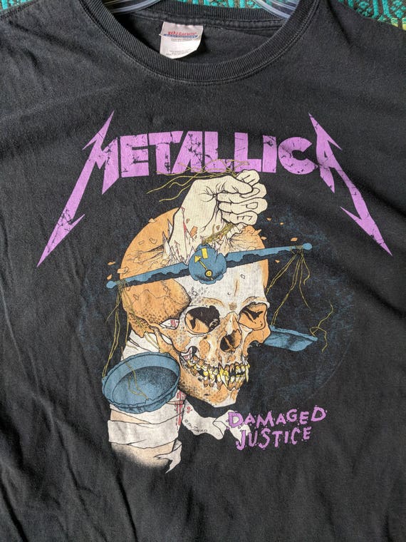 metallica t shirt vintage