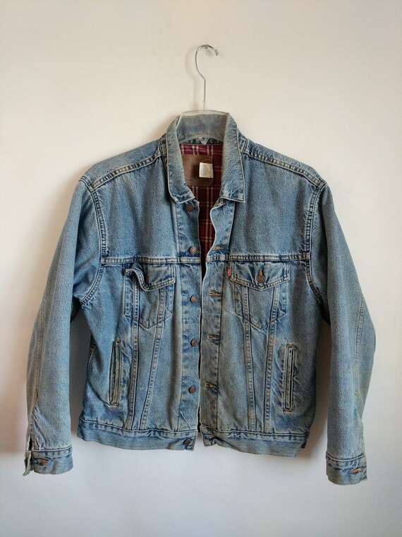 lined levi jacket