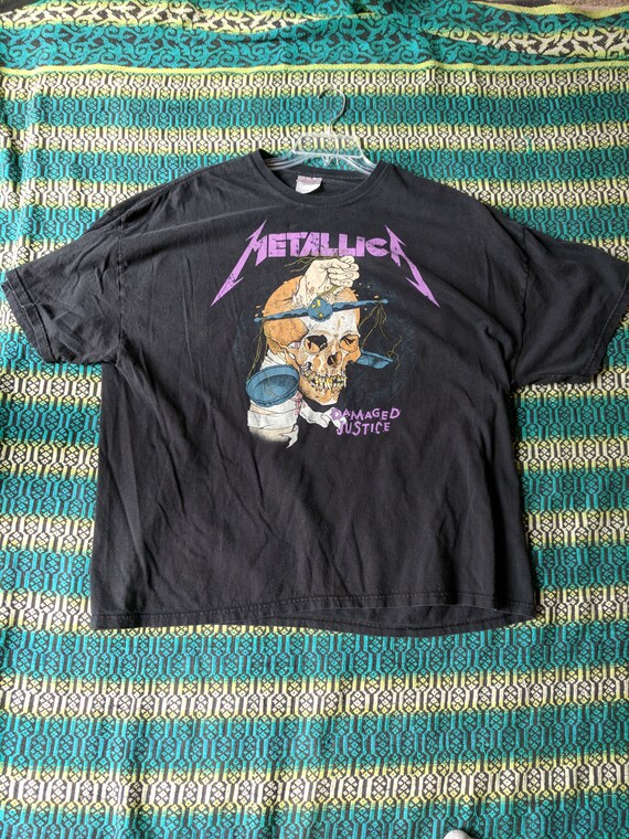 metallica vintage tee