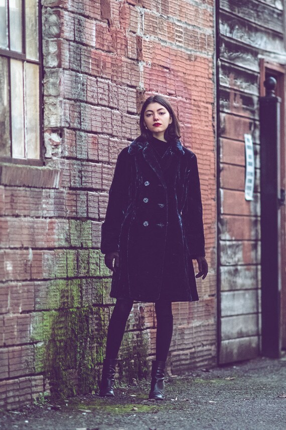 Faux fur jacket, Heavy fake fur coat