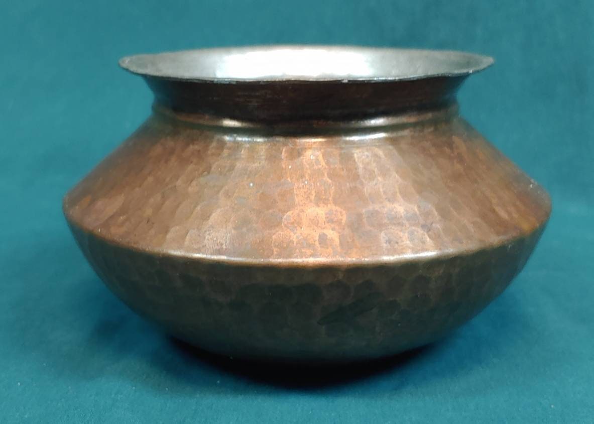 Indian Vintage Small Steel Cooking Pot – Rue Boutique