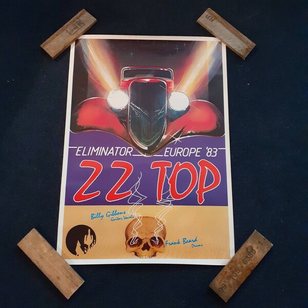 Metal Zz Top Wall Art Etsy Australia