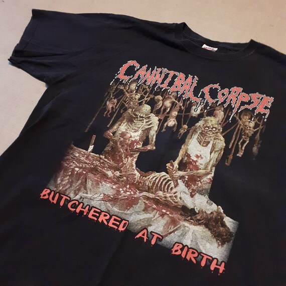 Cannibal Corpse butchered at Birth T-shirt XL - Etsy Canada