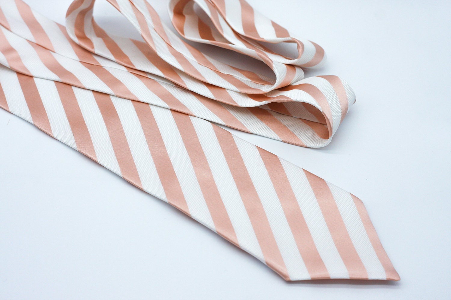 rose gold tie and vest