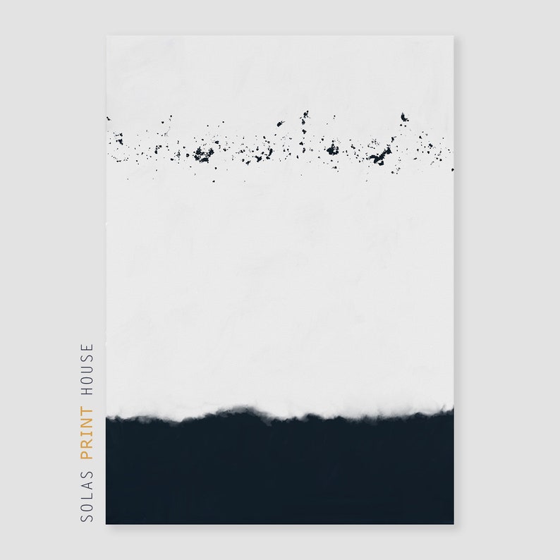 Printable Black and White Prints Minimalist Print Set of 2 Etsy