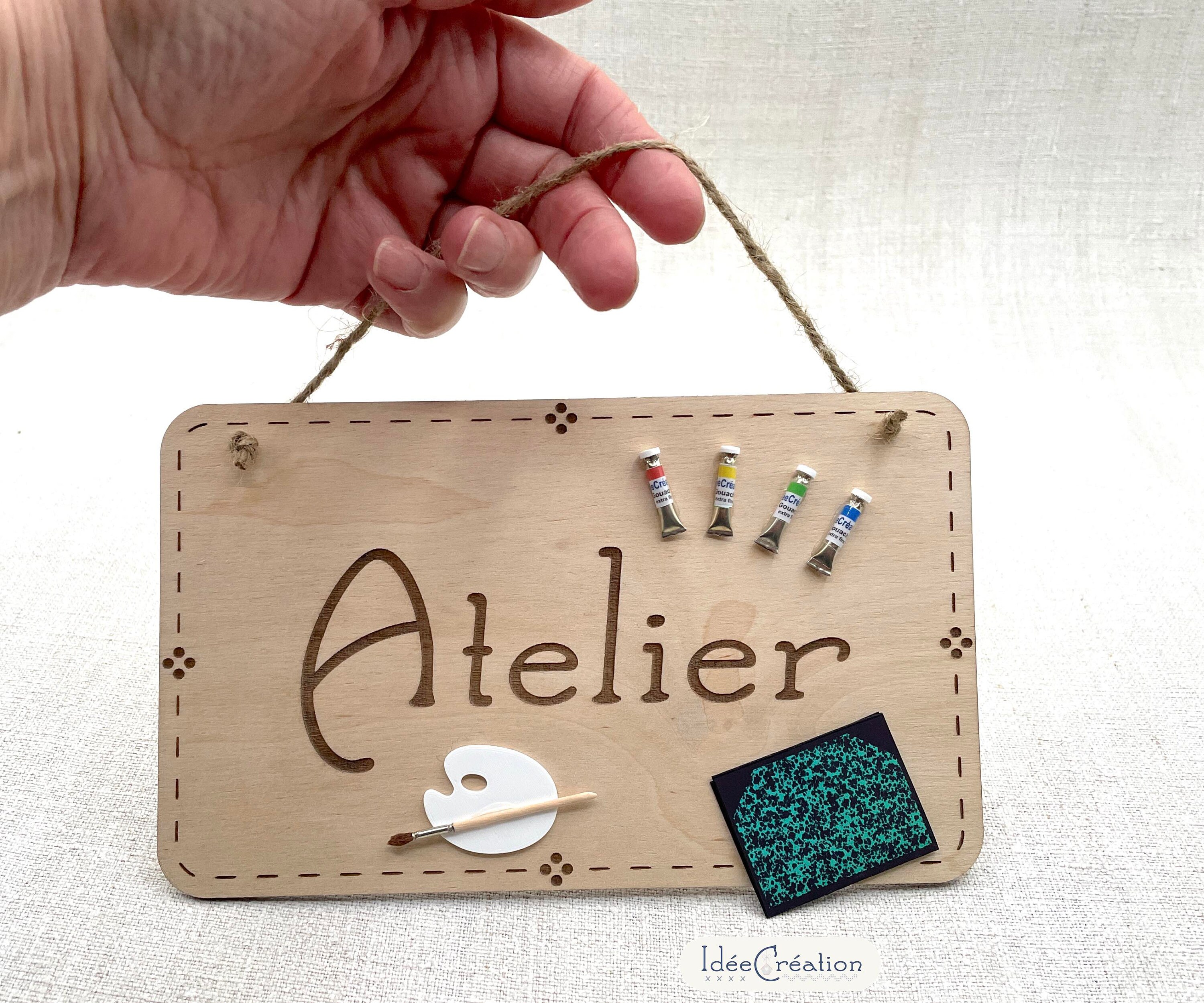 Support Organisateur Peintures Miniatures - MDF, 38x31,5 Cm, Jusqu'à 45 Pots, Montage Murale - 5