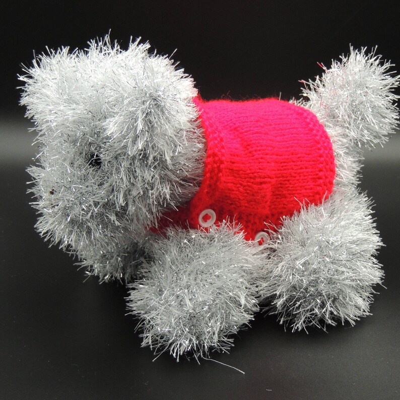 Twinkle Puppy Hand Knitted Toy Dog