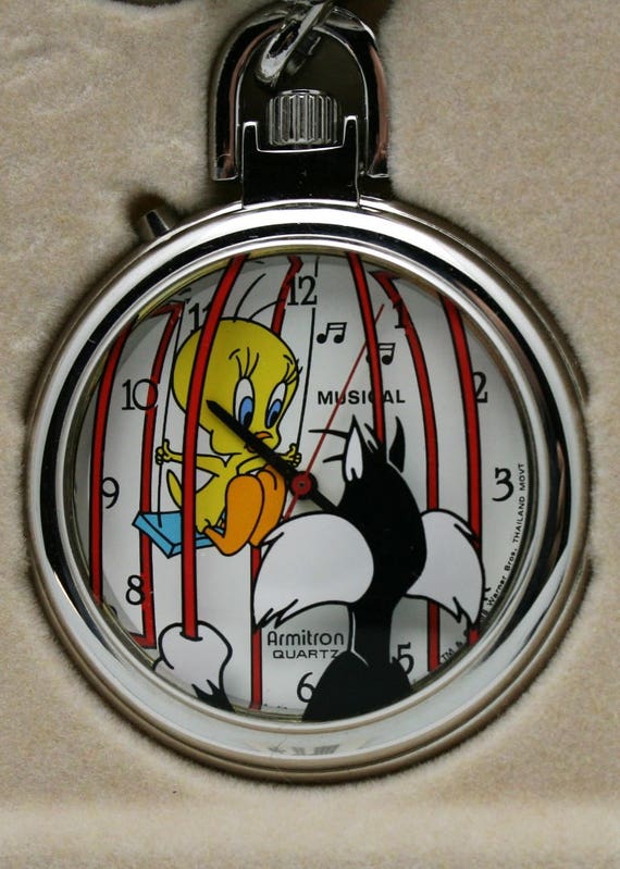 armitron musical tweety bird watch