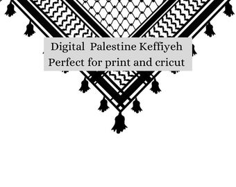 Palestine Kufiyah Digital download