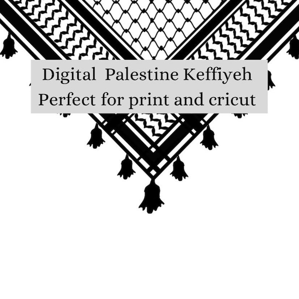 Palestine Kufiyah Digital download