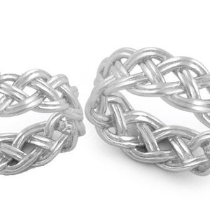 Sterling Silver Men's and Women's Celtic Bands (R861)