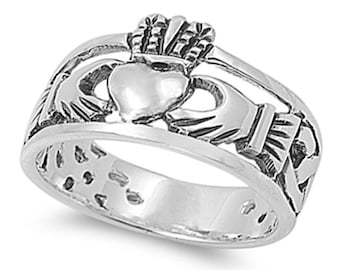 Ring R434 Sterling Silver Genuine Women's Horse Shoe Ring (R434) - Etsy