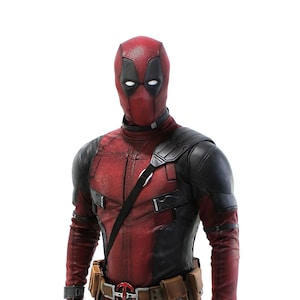 Disfraz de Deadpool/traje de cosplay réplica: hecho de cuero y elástico  estampado en 4 direcciones teñido a medida -  España