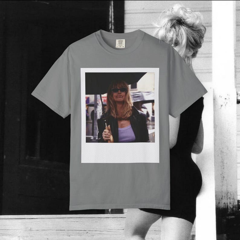Goldie Hawn Polaroid Photo T-shirt | First Wives Club | Vintage Photo Tee | Celebrity Pop Culture Gift | 90's Rom Com image 16