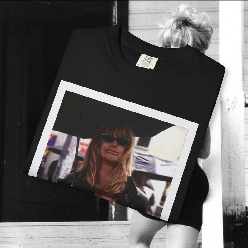 Goldie Hawn Polaroid Photo T-shirt | First Wives Club | Vintage Photo Tee | Celebrity Pop Culture Gift | 90's Rom Com image 11