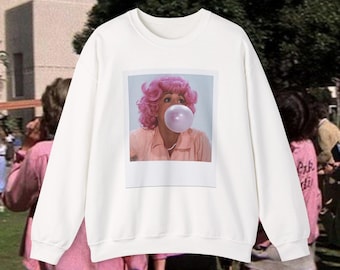 Frenchie Grease Polaroid Crewneck Sweatshirt | Grease Musical | Vintage Shirt
